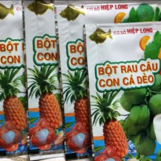 Combo 5 gói bột rau câu con cá dẻo 10gr