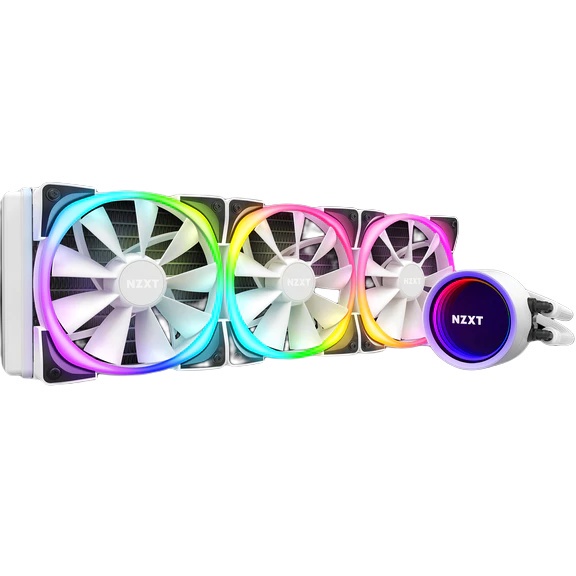 Tản Nhiệt Nước NZXT ALL IN ONE KRAKEN X73 RGB White - 360mm