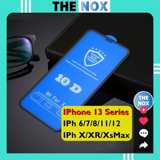 [Loại Xịn] Kính Cường Lực IPhone 10D Bóng Full Màn IPhone 6/7/8/Plus/X/XR/XsMax/11/12/13/Pro/Max [The Nox]