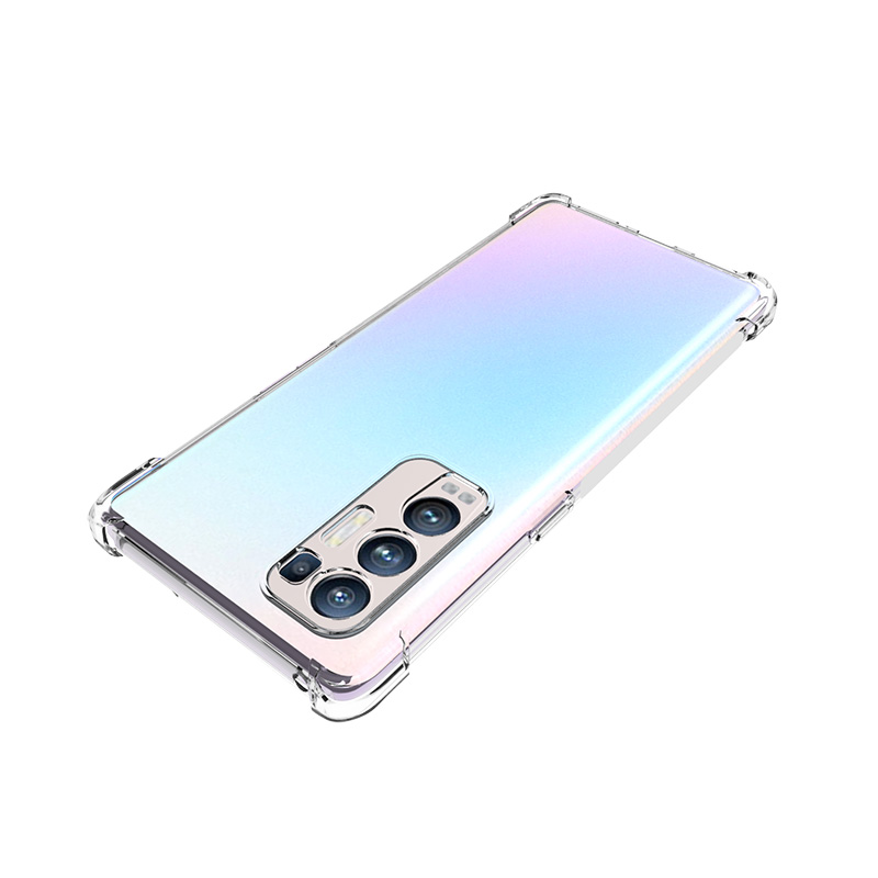 Ốp điện thoại TPU mềm trong suốt chống rơi bảo vệ cho OPPO Reno 5 Pro Plus Reno5 Pro+ 5G