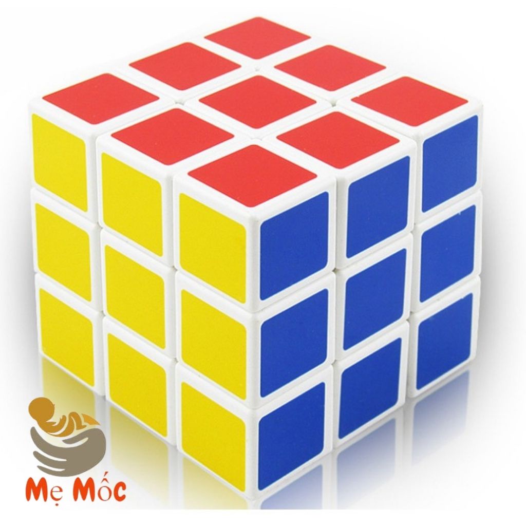 Rubik 3x3 Khối Lập Phương, Đồ Chơi Trẻ Em Rubic Phát Triển Trí Tuệ, Shop Mẹ Mốc ,RBLP