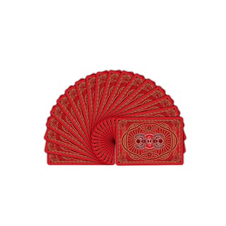 Bộ bài tây Bicycle Scarab Ruby (Limited Edition) Playing Cards [Hàng Mỹ]