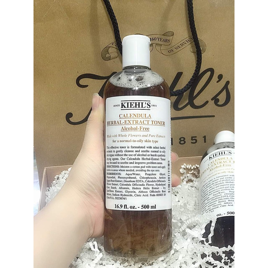 Toner Hoa Cuc Kiehl's 💖Freeship💖 Giảm 10k Khi Nhập[myphamhan] Nuoc Hoa Hong Se Khít Lỗ Chân Lông - Ngăn Nhừa Lão Hóa