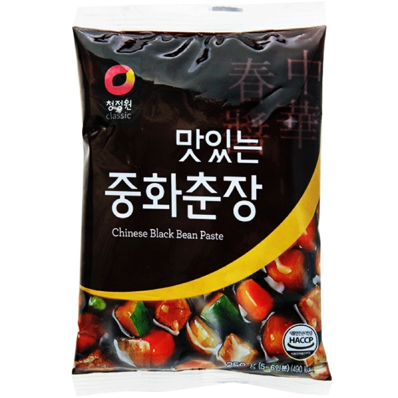 Sốt Tương Đen Chungjungone Black Bean Paste Hàn Quốc 250g