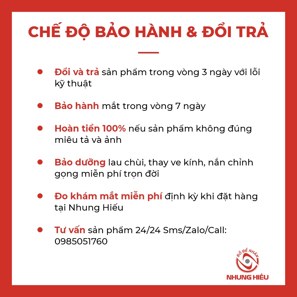 Tròng kính phản quang đổi màu NHUNG HIẾU chống tia UV, nhiều màu thời trang - GIẢM THÊM 50K KHI MUA KÈM GỌNG