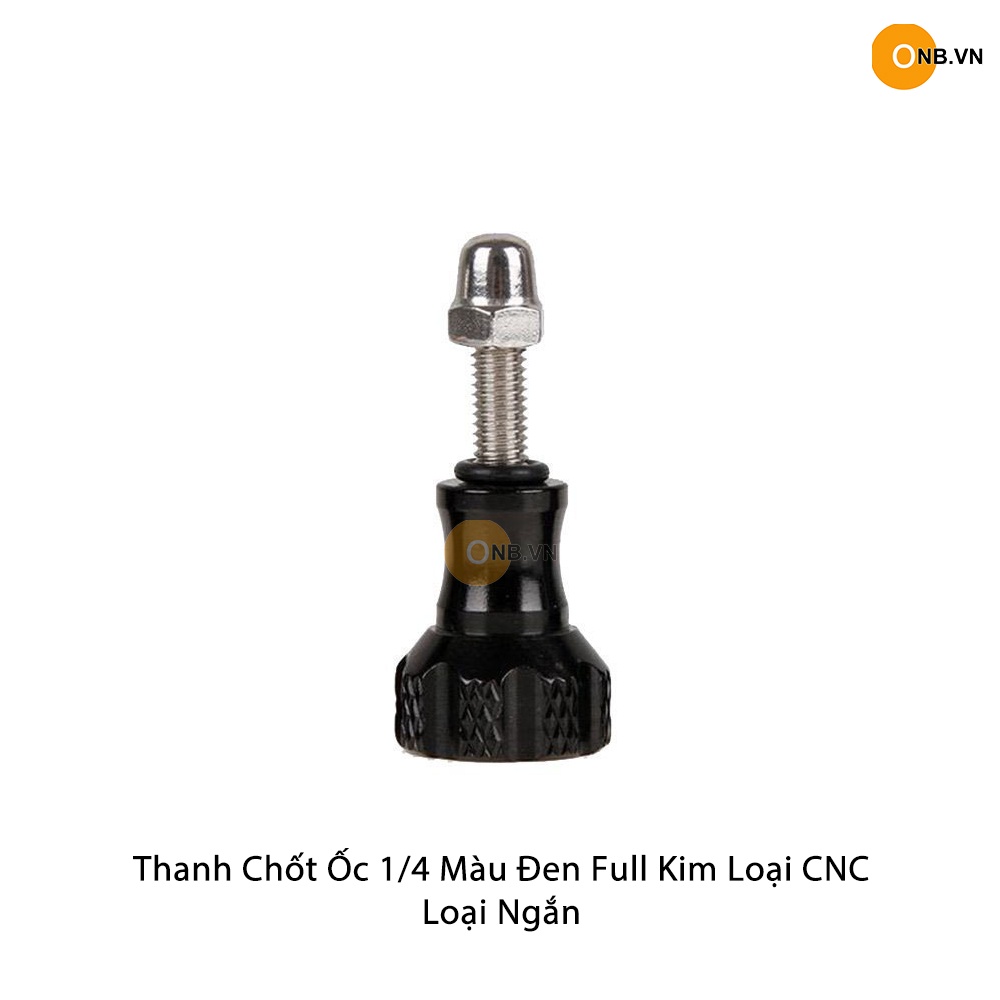 Thanh chốt đầu ốc 1/4 Kim Loại CNC cho Gopro Loại Ngắn