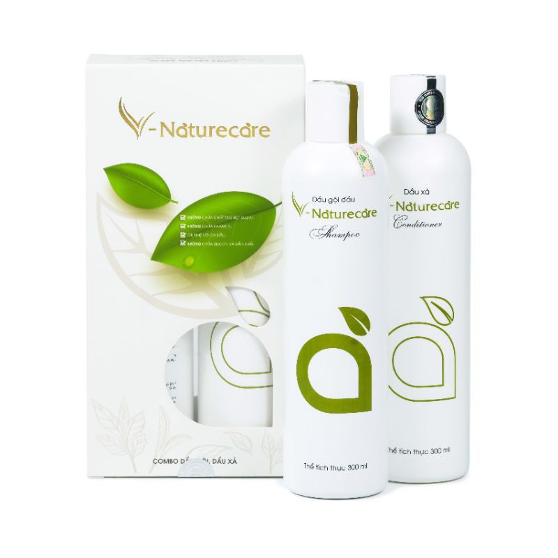 Dầu gội sữa tắm Naturecare bộ quà tặng