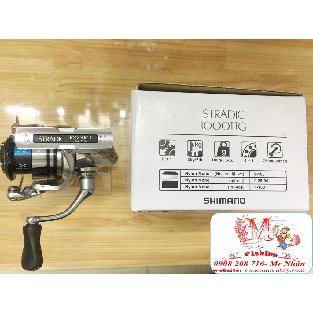 Máy Câu Đứng Shimano Stradic 1000HG FL