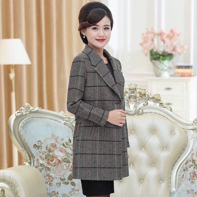 ÁO DẠ HÀNG NỘI ĐỊA CHO MẸ - HÀNG ĐẶT