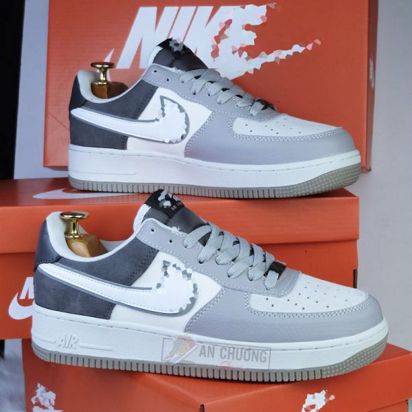 Giày Sneaker AF1 Low Grey SueDe - Hàng Chuẩn 1 : 1 -  Giá Chuẩn