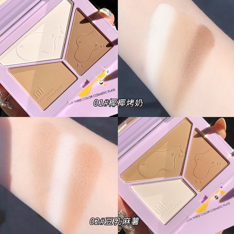 Tạo Khối Hightlight Xixi 3 Màu Cao Cấp | BigBuy360 - bigbuy360.vn