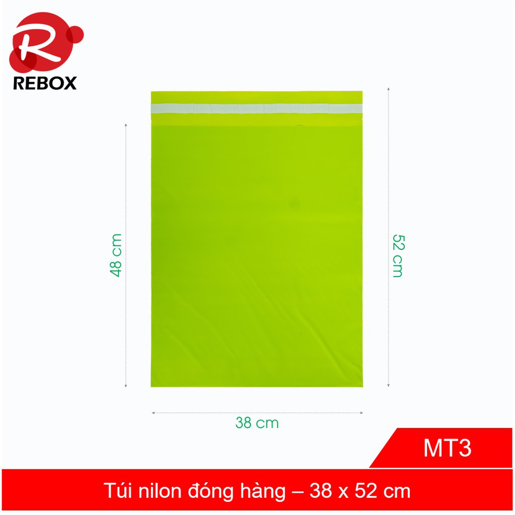 Túi chống bóc 38x52 cm - 100 túi niêm phong 8 màu - Túi thay hộp carton