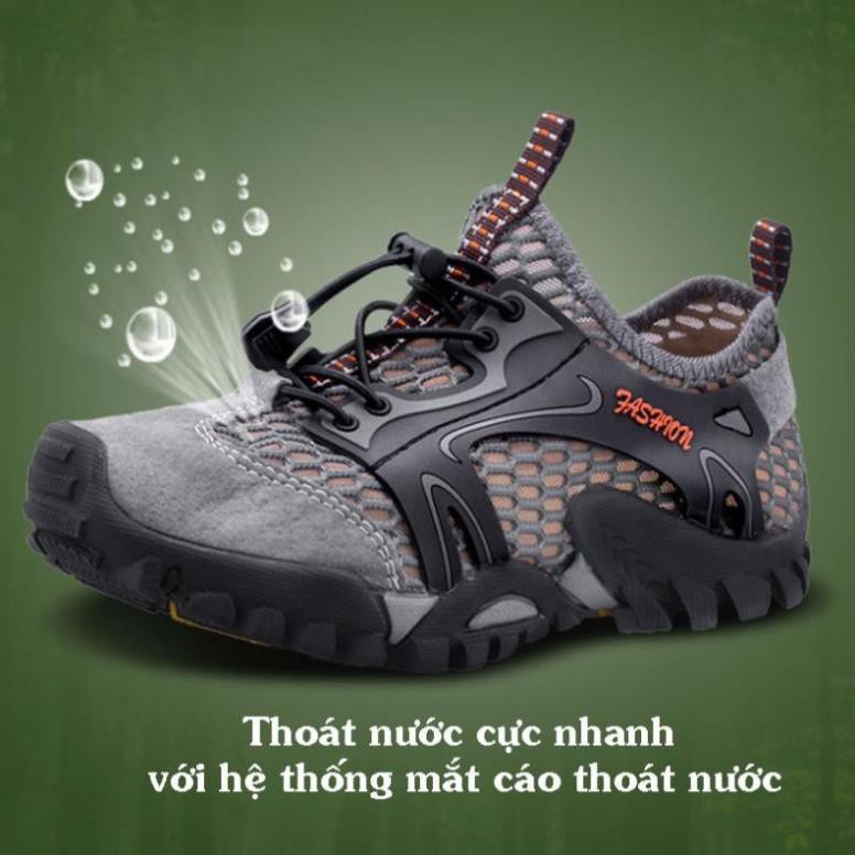 [Giày Phượt] Giày Leo Núi, Giày Trekking Lội Suối, Nhanh Khô Fashion dc11 -vn11