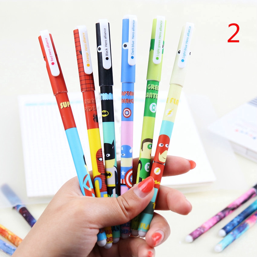 Set 6 bút mực gel hình thỏ xinh xắn cho viết và làm quà