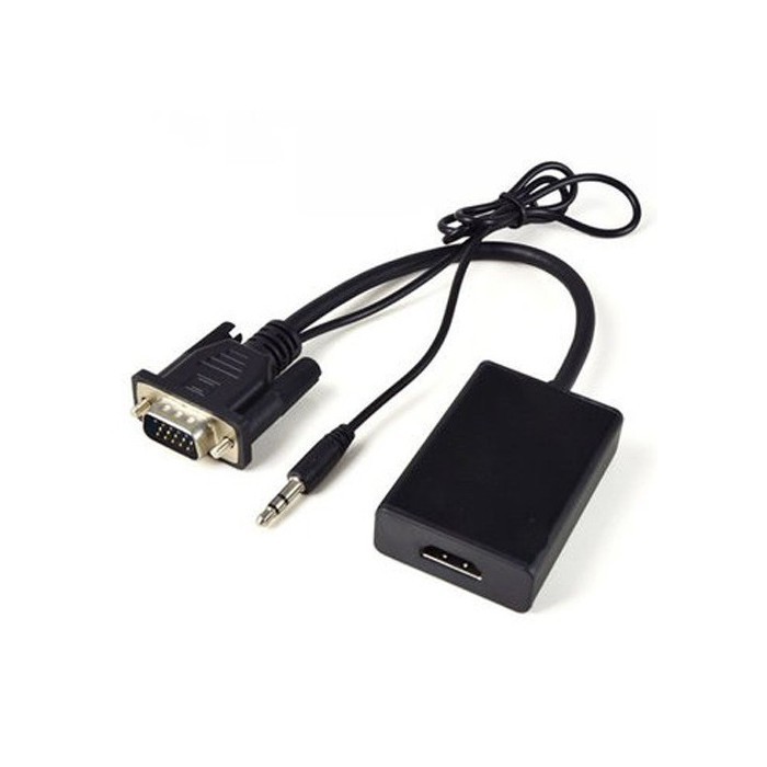 Cáp chuyển vga sang hdmi có âm thanh