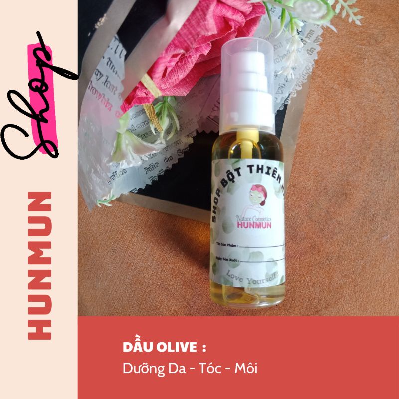 Dầu Olive | 100% Organic | Dưỡng Da - Môi - Tóc