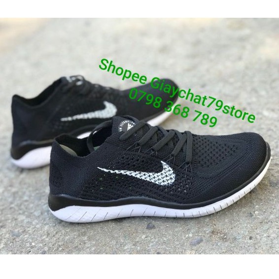 Giày Nike Free 5.0 Black/White  Women Siêu Nhẹ  Giaychat79store