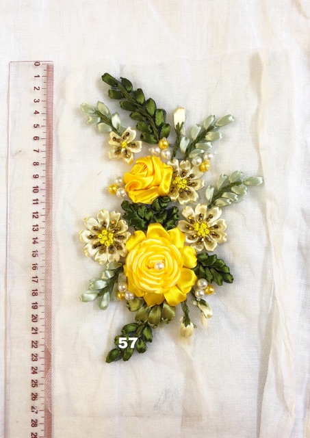 Thược dược ruy băng đính áo, quần, váy | BigBuy360 - bigbuy360.vn