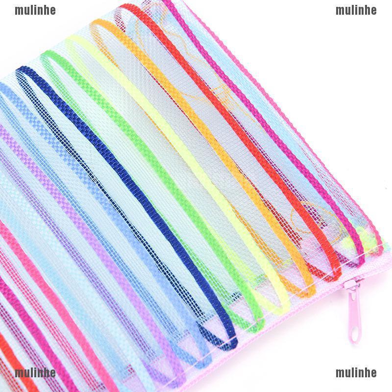 Mul❤ Túi Đựng Mỹ Phẩm Mini Trong Suốt Nhiều Màu
