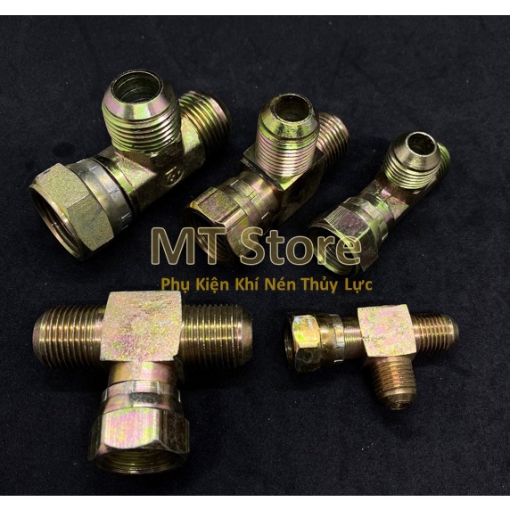 Tê Sống Số (Ren Hệ Mỹ) Răng Trong (RT) / 2 đầu Răng Ngoài (RN) Răng Mỹ | Sắt xi 7 màu | Số 4 ~ Số 16