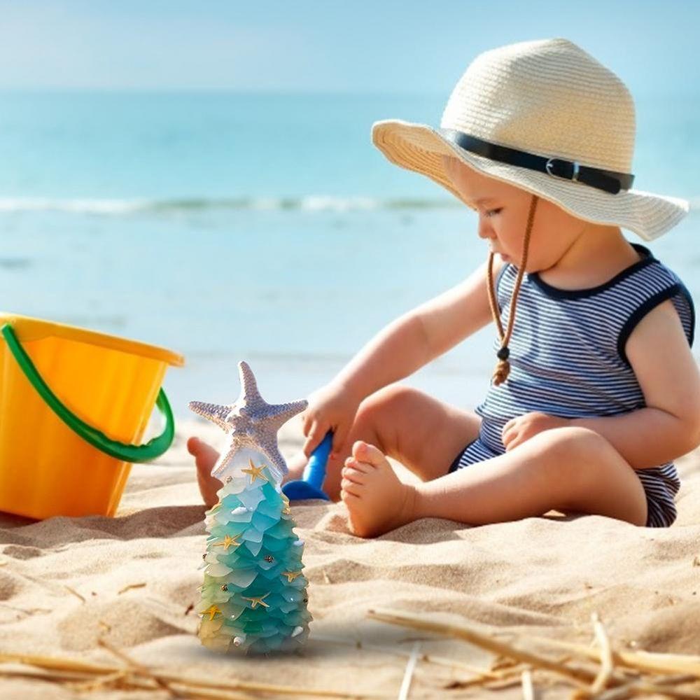 Cây Thông Giáng Sinh Hình Sao Biển Dùng Trang Trí Bàn Mới