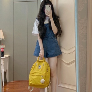 Quần yếm jean sooc hè 2022 năng động cá tính