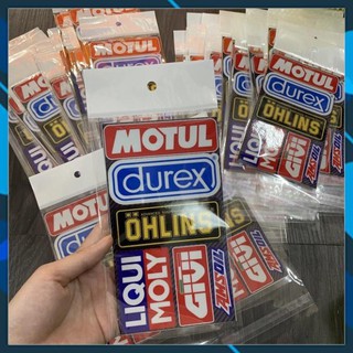 Tem phản quang Motul,durex,ohlins...