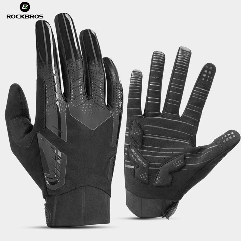 Găng Tay Thể Thao ROCKBROS Chống Trượt Chống Sốc Thoáng Khí Đa Năng