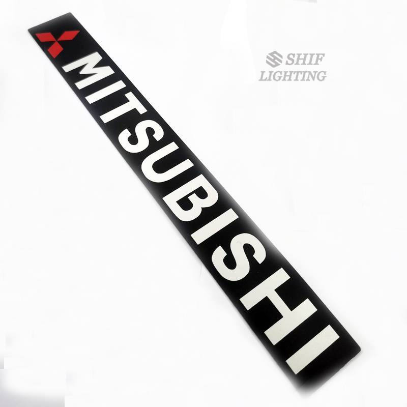 Logo dán trang trí xe hơi Mitsubishi