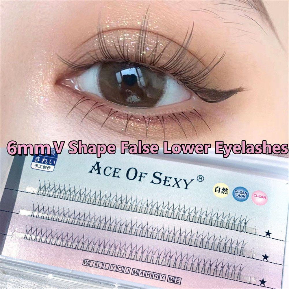 CACTU Lông Mi Giả 6mm Cong Dài Tự Nhiên Tái Sử Dụng Cho Nữ