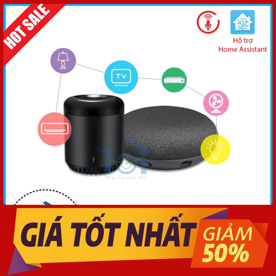 GIÁ XẢ KHO Combo Smart Home bắt đầu bao gồm Loa Google và điều khiển hồng ngoại Broadlink Rm Mini 3 ....