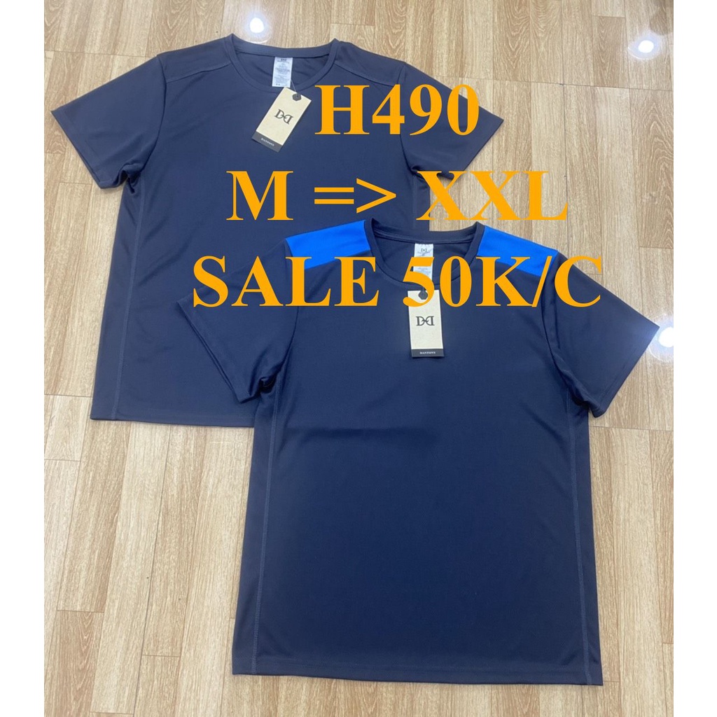 * Mã H490: Áo người lớn dư xịn, chất thể thao nhẹ tênh có lỗ thông hơi, lại mau khô