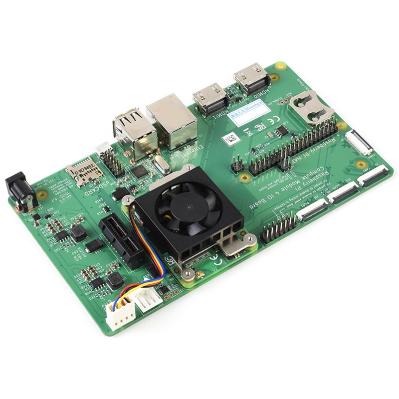 Bộ Mô Đun Tản Nhiệt 4 Kèm Giá Đỡ Bằng Kim Loại Cho Raspberryi Compute 4