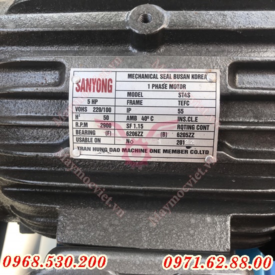 Máy nén khí Puma 4HP 200 lít W-0.36/8 cho Gara