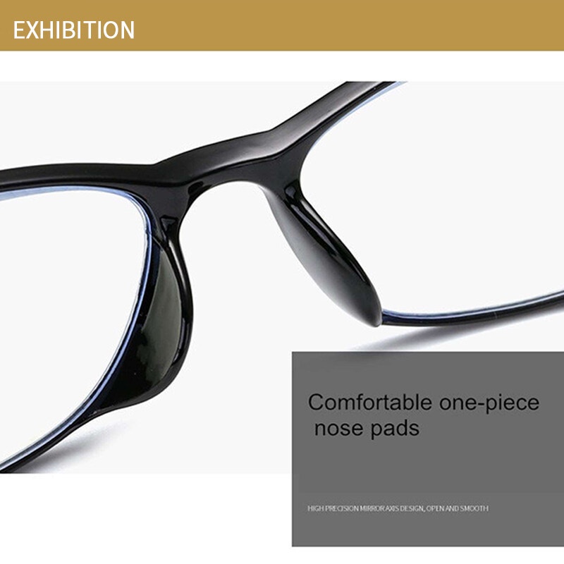 Kính Chống Ánh Sáng Xanh Thời Trang Cho Nam Và Nữ Presbyopia + 1.0 + 1.5 + 2.0 + 2.5 + 3.0 + 3.5 + 4.0