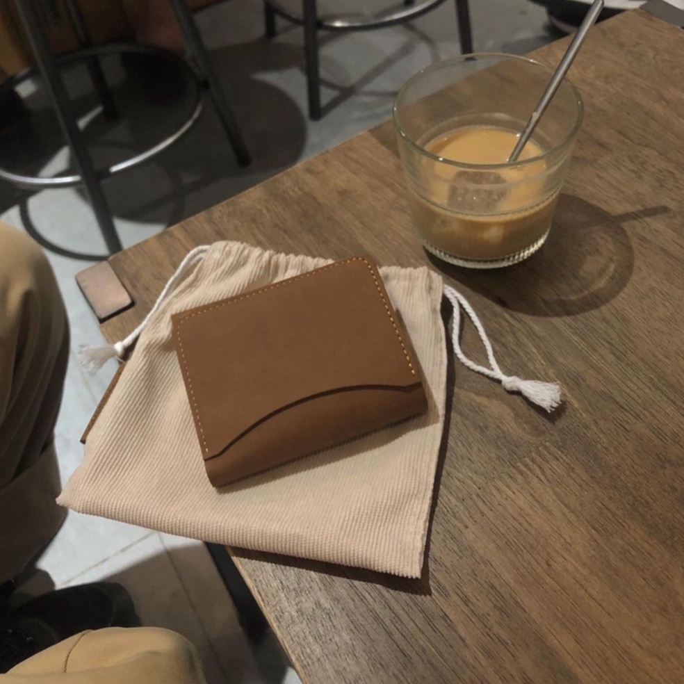 Ví da unisex Handmade Chin Chin Wallet Onetothree