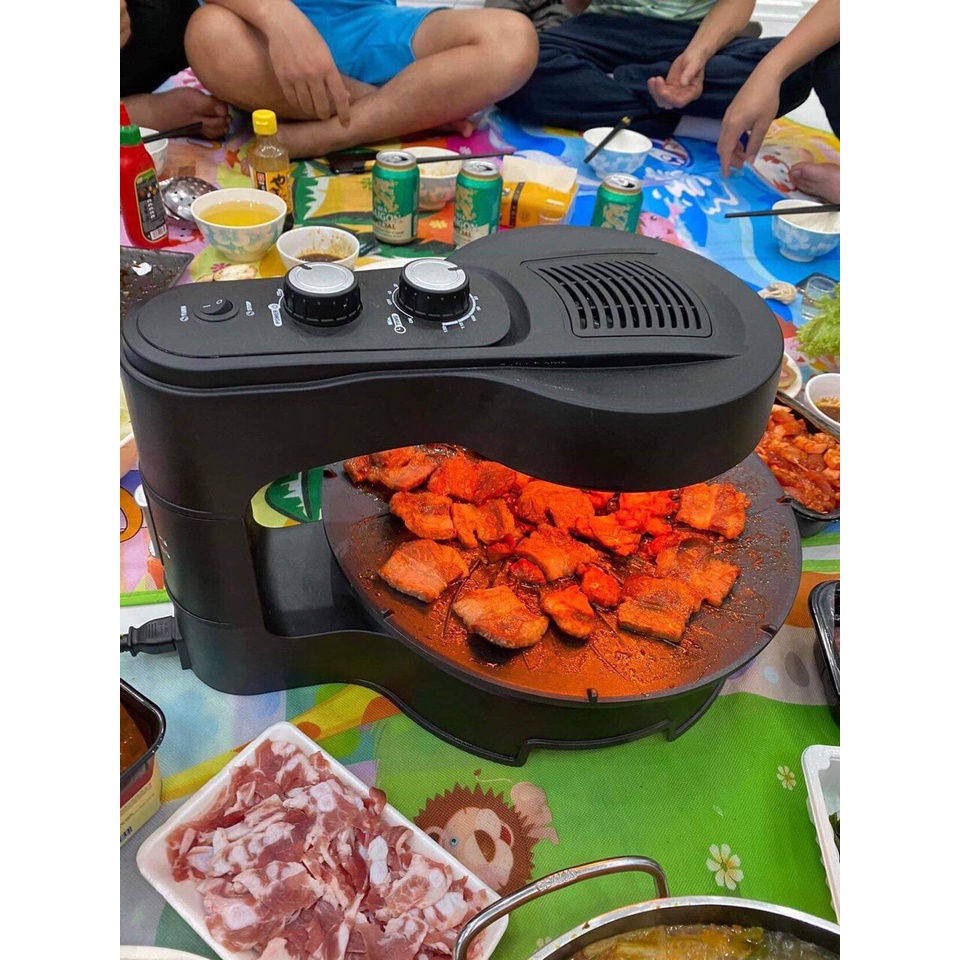 Bếp điện nướng Chef&amp;Chef BBQ không khói Hàn Quốc