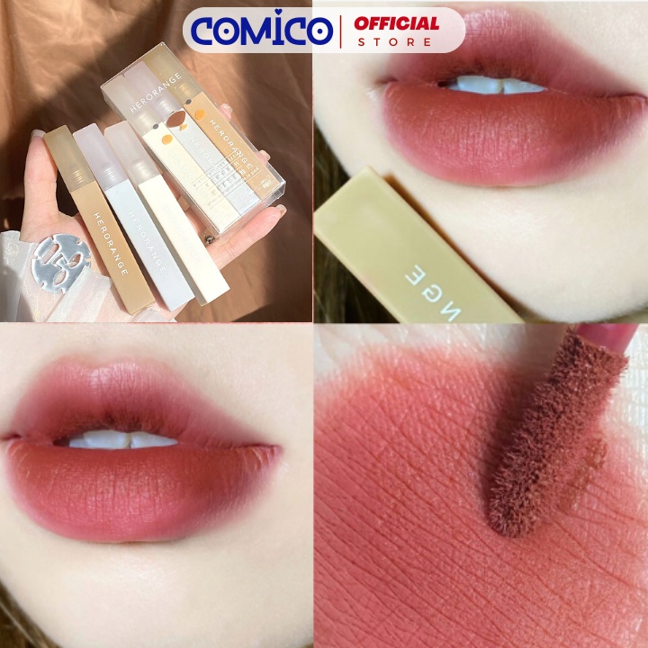 Son kem lì Herorange lâu trôi mềm mịn như nhung hàng nội địa Trung