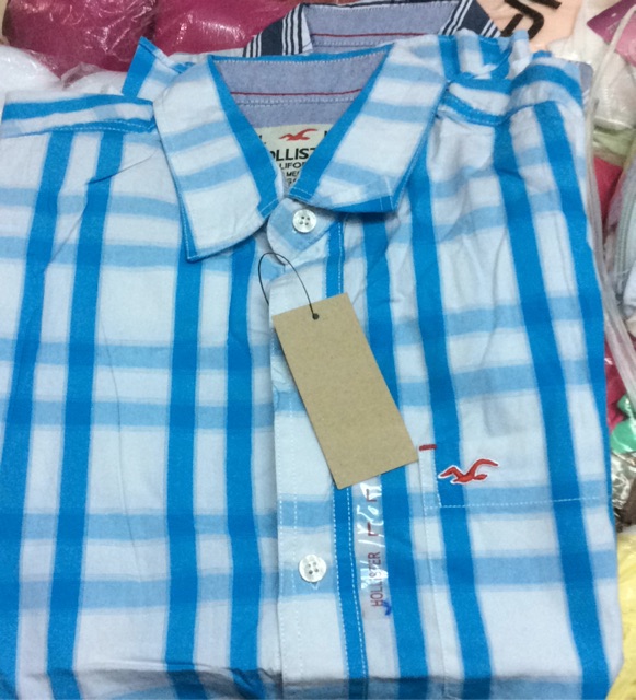 Áo sơ mi HOLLISTER Tay ngắn sọc phối 149k | BigBuy360 - bigbuy360.vn