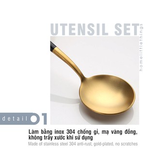 Bộ muỗng đũa inox cao cấp