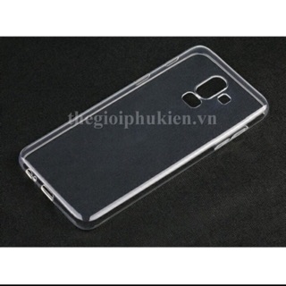 Ốp lưng dẻo cho galaxy J8 silicon trong suốt