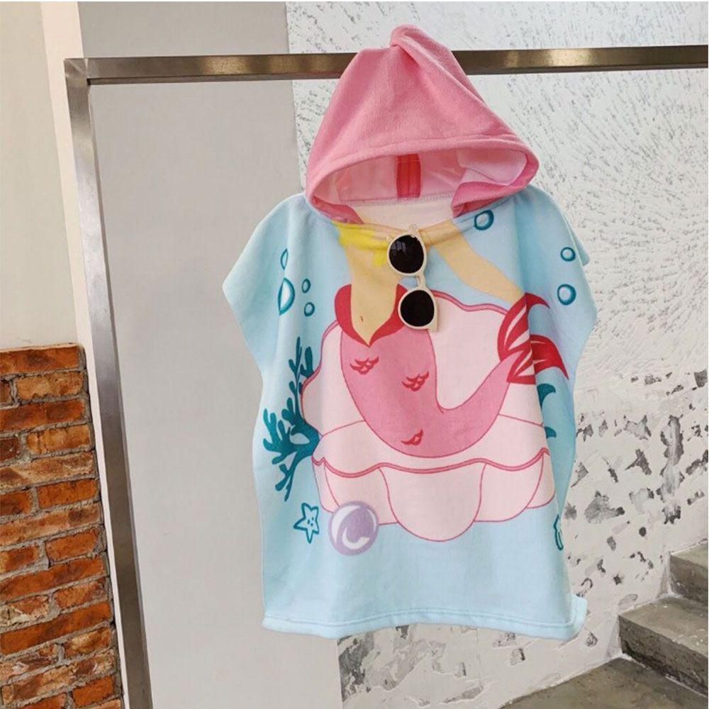 Khăn Tắm Có Mũ Trùm Đầu Mềm Mại Dành Cho Trẻ Em Kích Thước 23.62 '' x35.43 ''