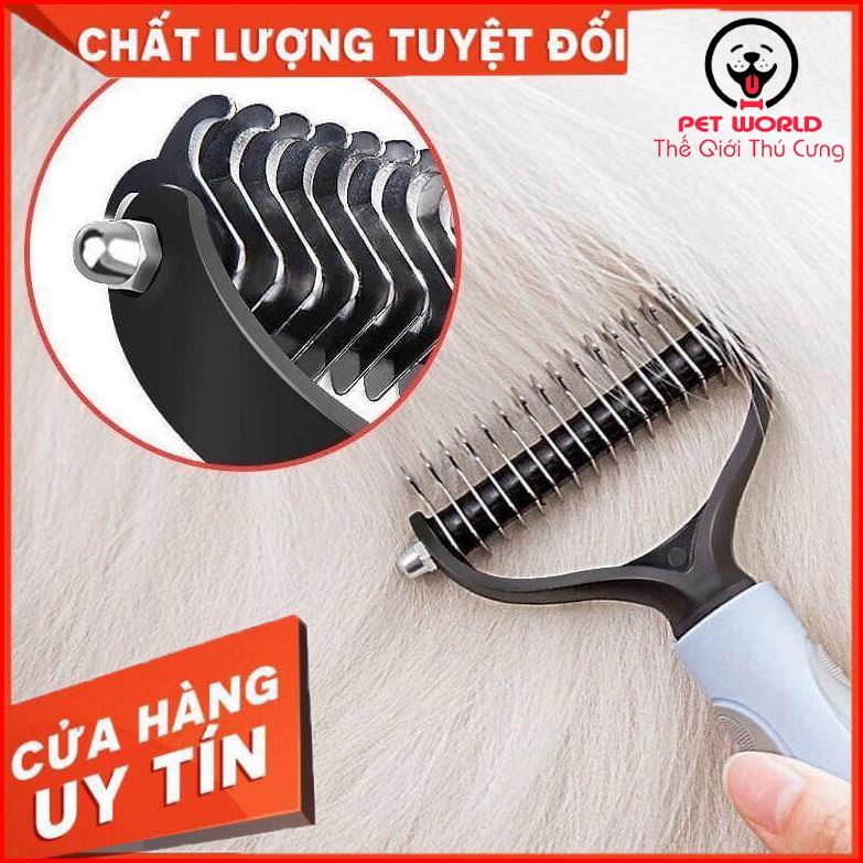 LƯỢC CẮT CHẢI LÔNG CHÓ MÈO CỰC THẦN THÁNH SLL