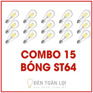 [FREESHIP] Combo 15 bóng đèn ST64, bóng G45, A60, bóng bulb 7W
