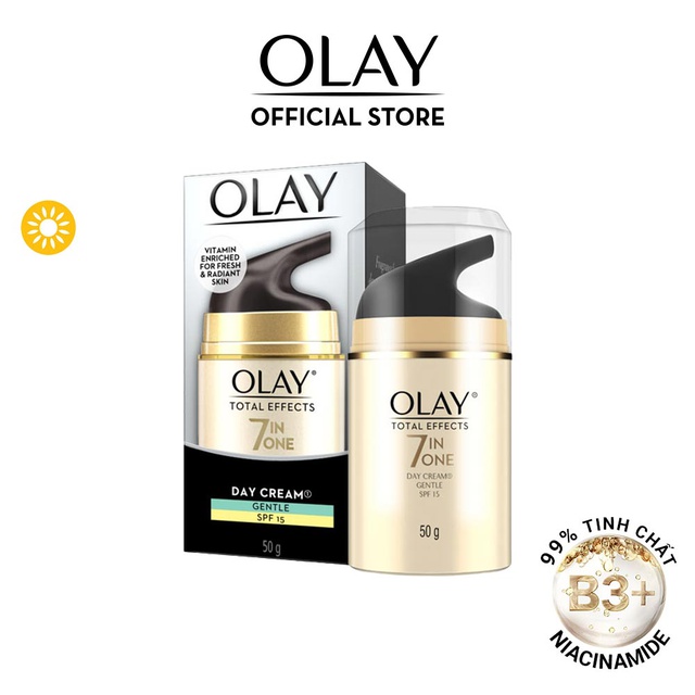 [Mã COSPGSBD  giảm 8% đơn 250K] Olay Total Effects Kem Dưỡng Dịu Nhẹ Ban Ngày 50G