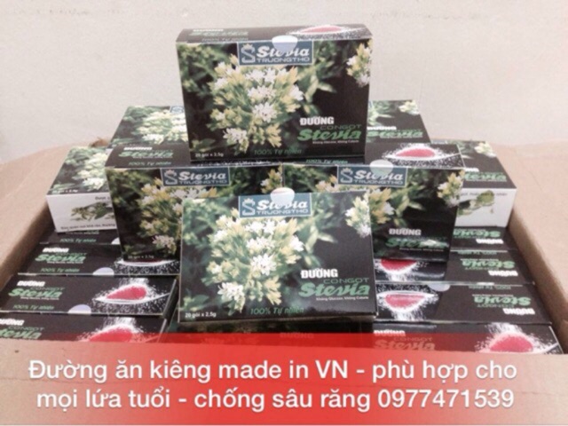 Đường cỏ ngọt ăn kiêng Stevia