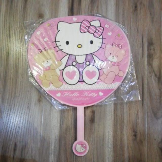 Quạt tay hello kitty loại lớn