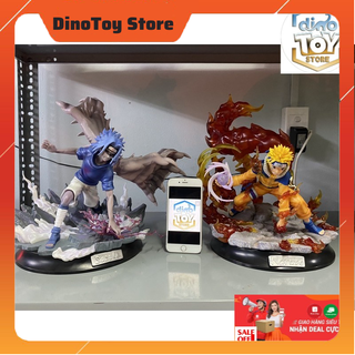 Mô hình Figure Naruto & Sasuke Có đèn Led