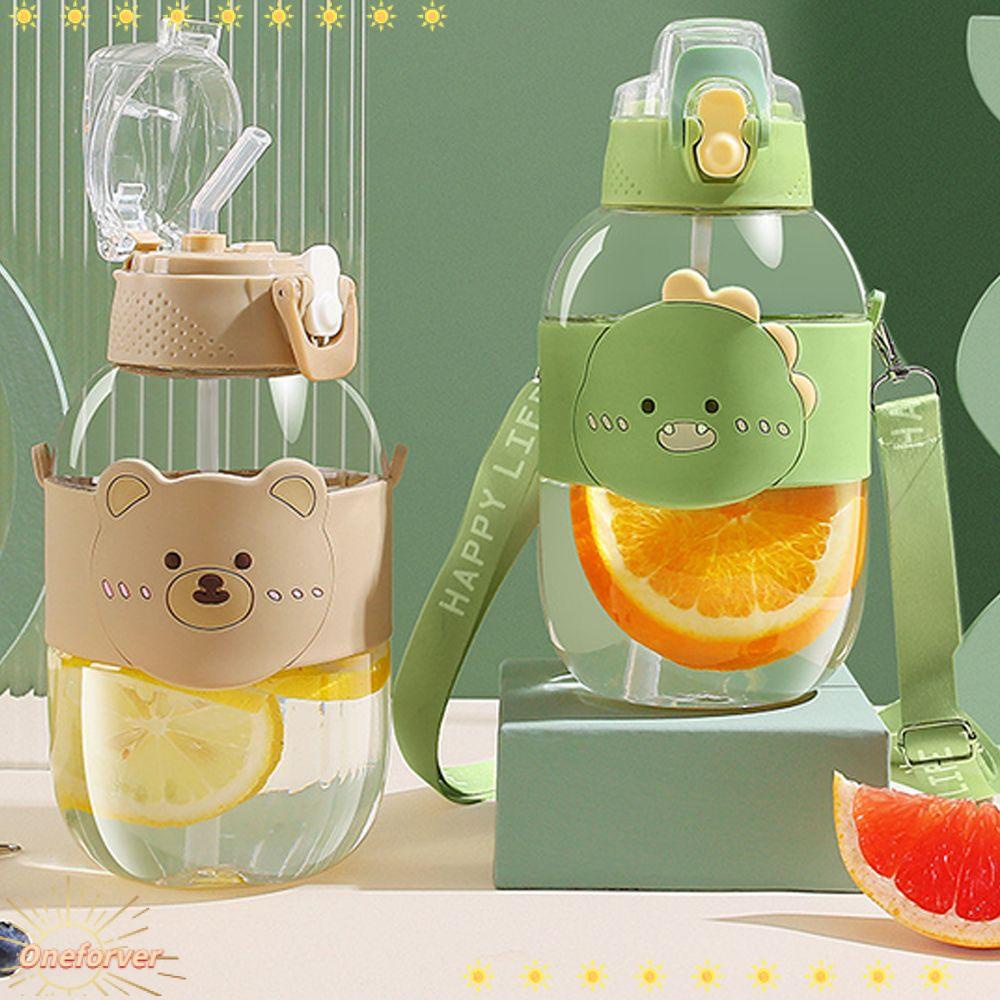 Bình Nước 1100ML Họa Tiết Hoạt Hình Dễ Thương