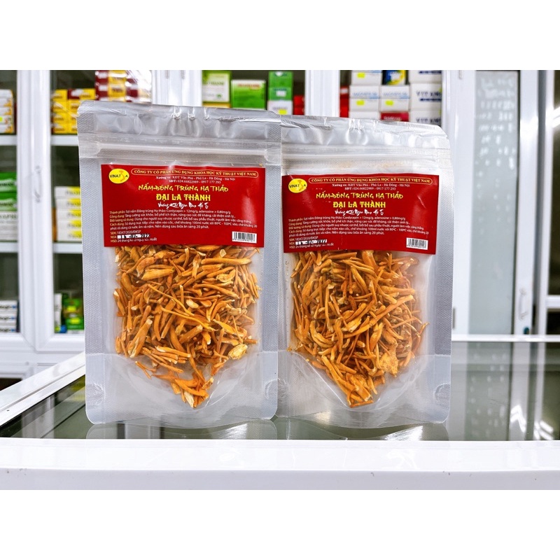 ✅[Chính hãng] Nấm Đông Trùng Hạ Thảo khô- hàm lượng hoạt chất cao nhất thị trường đã được kiểm nghiệm (Lọ 10g)